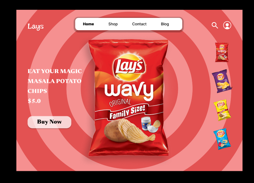 Lays Chips UI